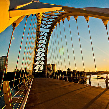 Humber Bay bridge